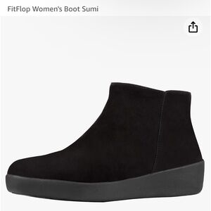Fitflop Sumi Bootie Size 9 Black NEW WITH TAGS